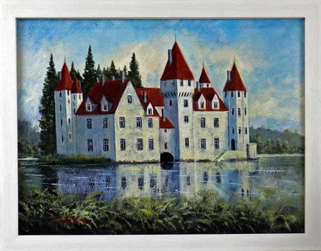 岡山のアート工房がご提案する「額付き」ホワイト